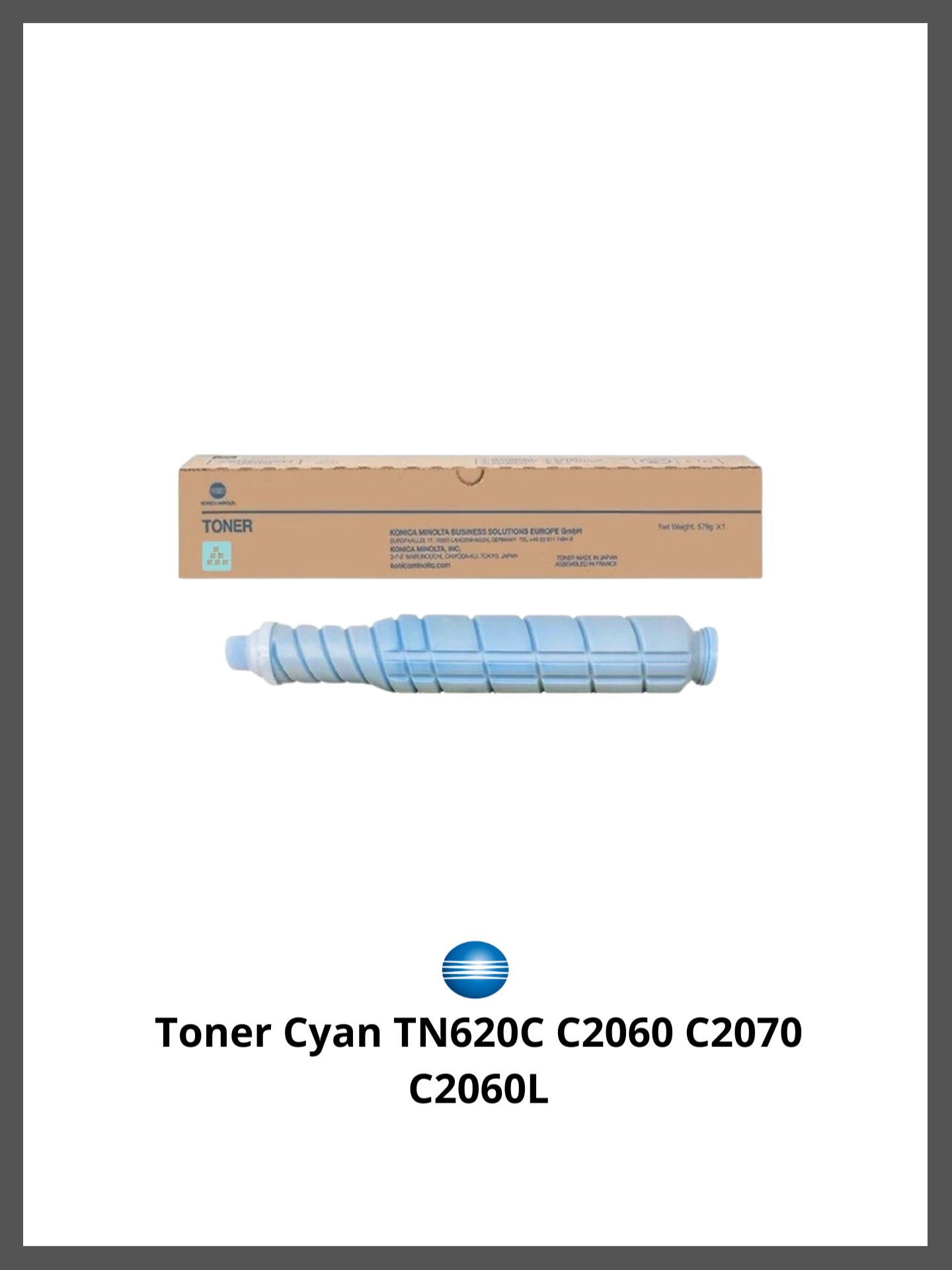 Design sans titre (14) Toner Cyan TN620C C2060 C2070 C2060L – Image 1