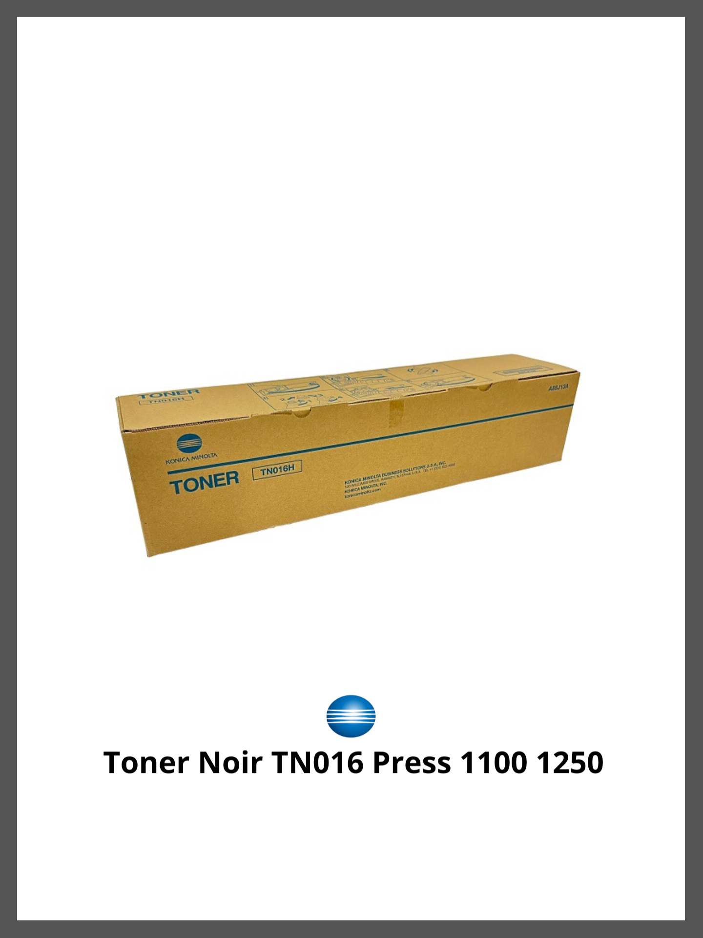 Design sans titre (16) Toner Noir TN016 Press 1100 1250 – Image 1