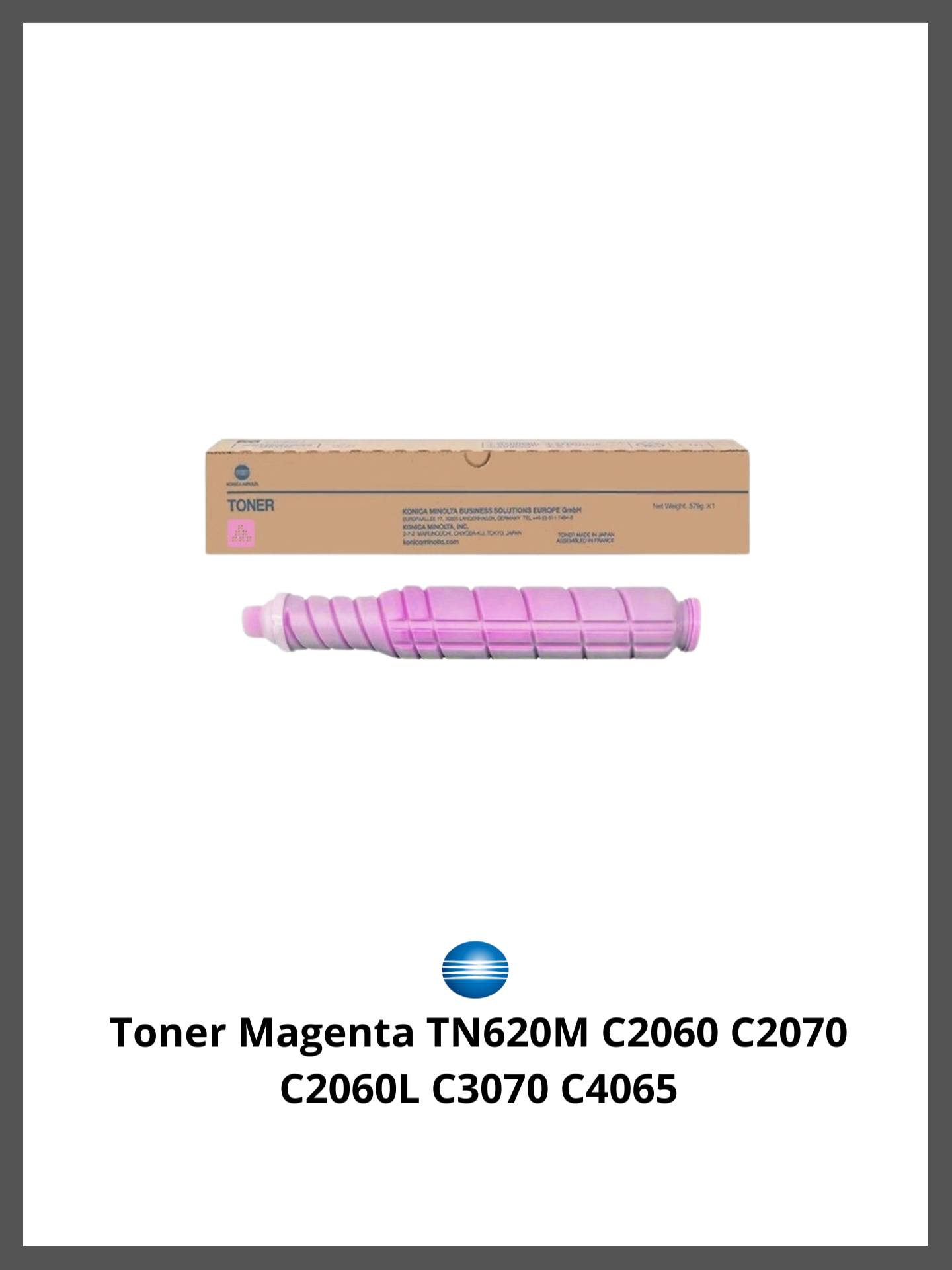 Design sans titre (18) Toner Magenta TN620M C2060 C2070 C2060L C3070 C4065 – Image 1
