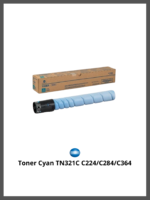 Toner Cyan TN321C Bizhub C224/C284/C364