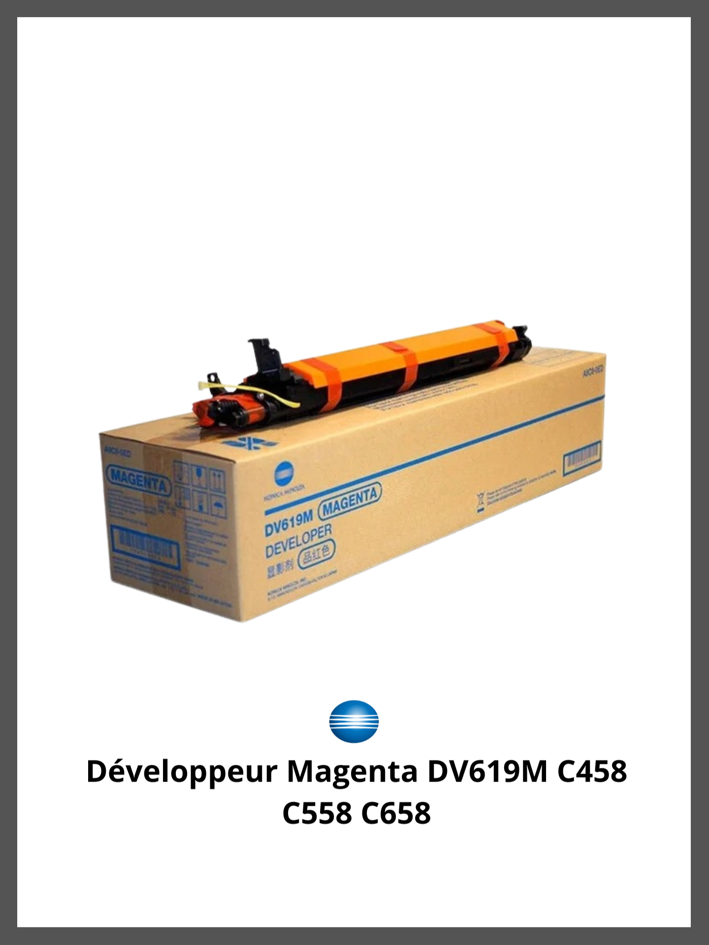 Design sans titre - 2026-05-18T223740.267 Développeur Magenta DV619M C458 C558 C658 – Image 1
