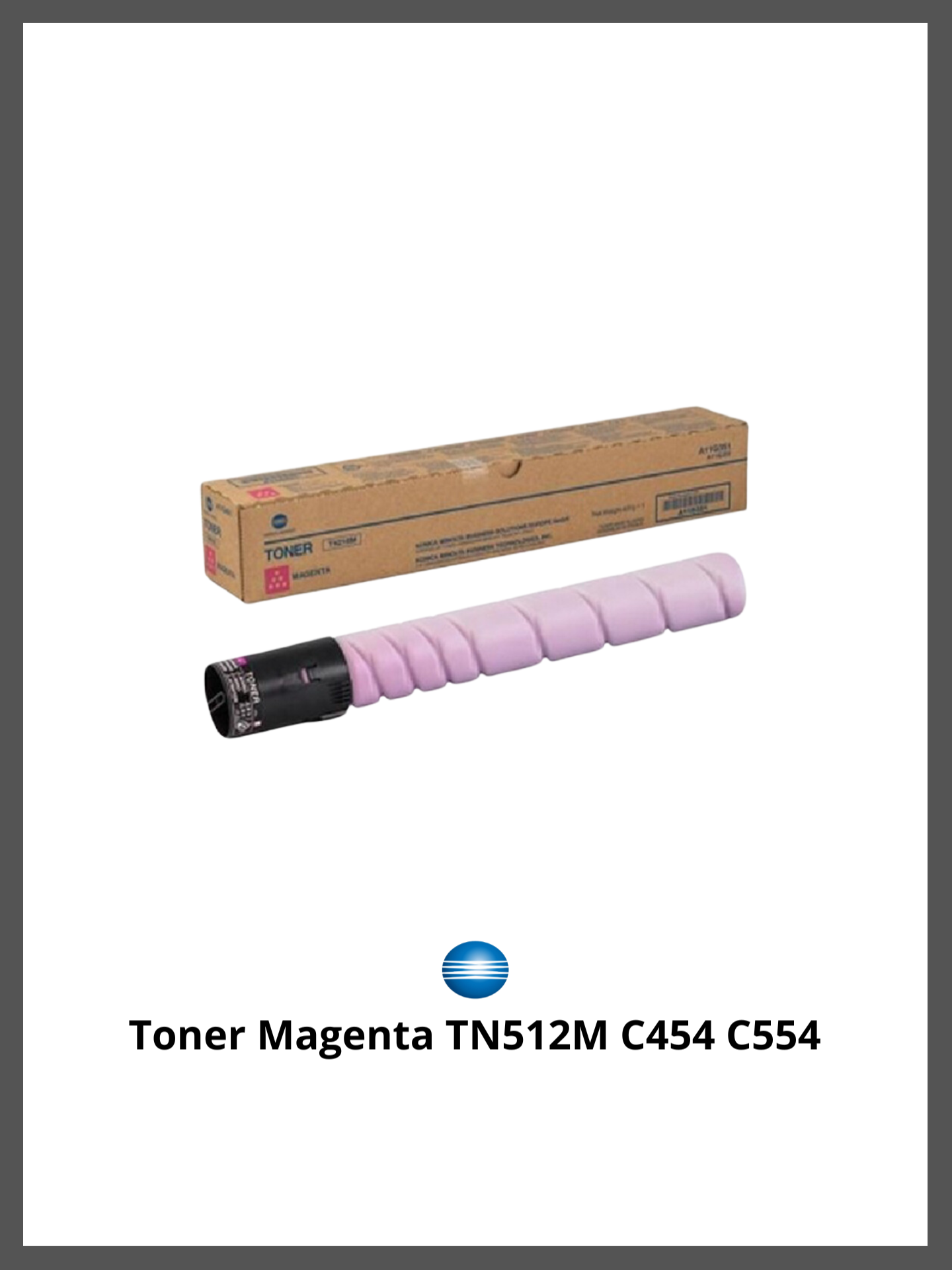 Design sans titre (21) Toner Magenta TN512M C454 C554 – Image 1
