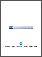 Toner Cyan TN321C Bizhub C224/C284/C364 – Image 2