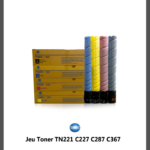 Jeu de Toner TN221 Pour Bizhub C227 C287