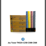 Jeu de Toner TN324 Pour Bizhub C258 C308 C368