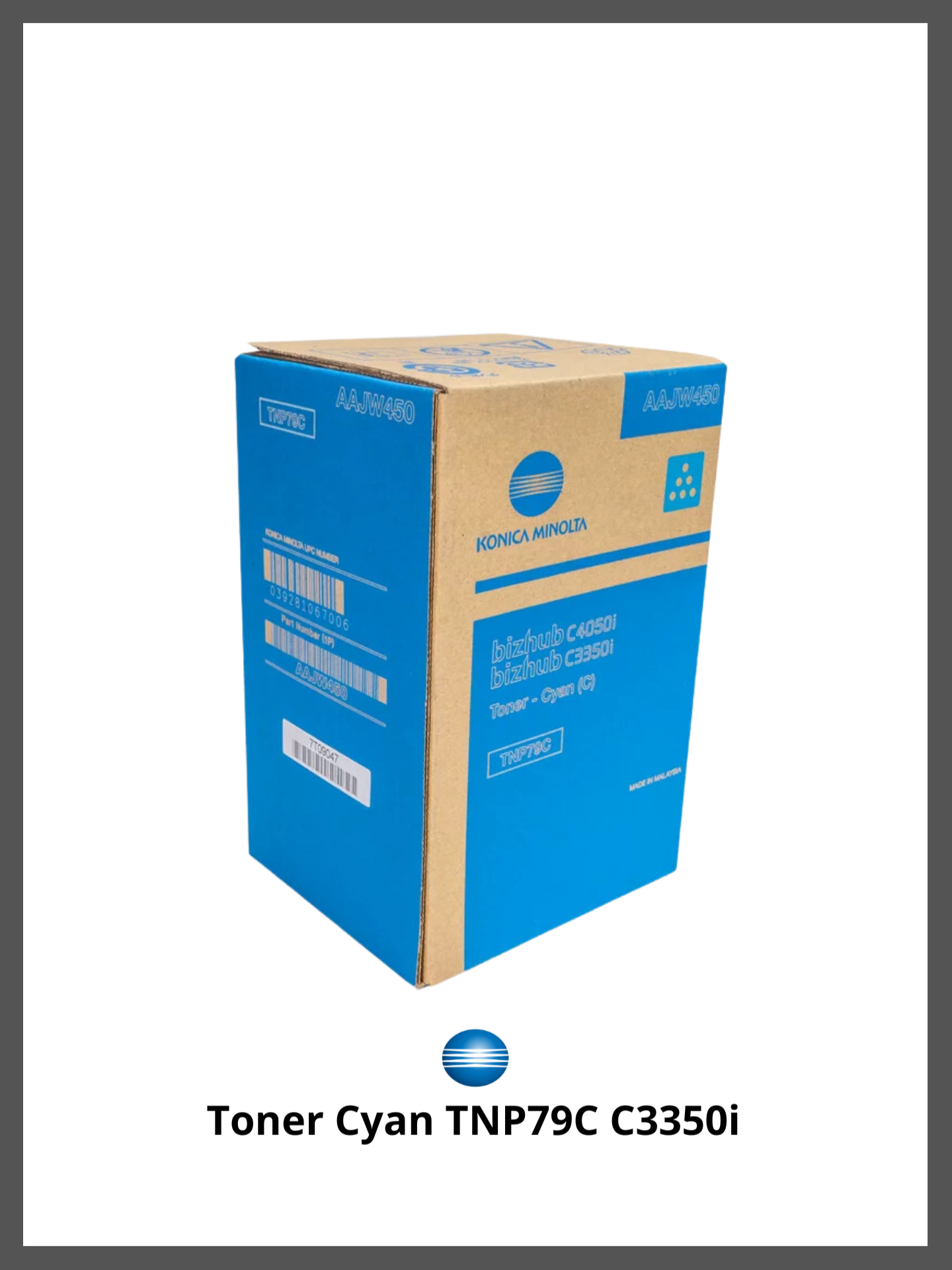 Design sans titre (81) Toner Cyan TNP79C C3350i – Image 1