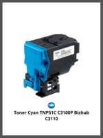 Toner Cyan TNP51C C3100P Bizhub C3110 – Image 2