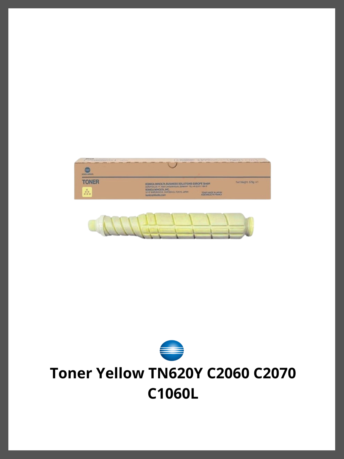 Design sans titre (87) Toner Yellow TN620Y C2060 C2070 C1060L – Image 1
