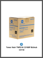 Toner Noir TNP51K C3100P Bizhub C3110