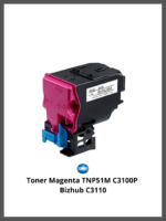Toner Magenta TNP51M C3100P Bizhub C3110 – Image 2