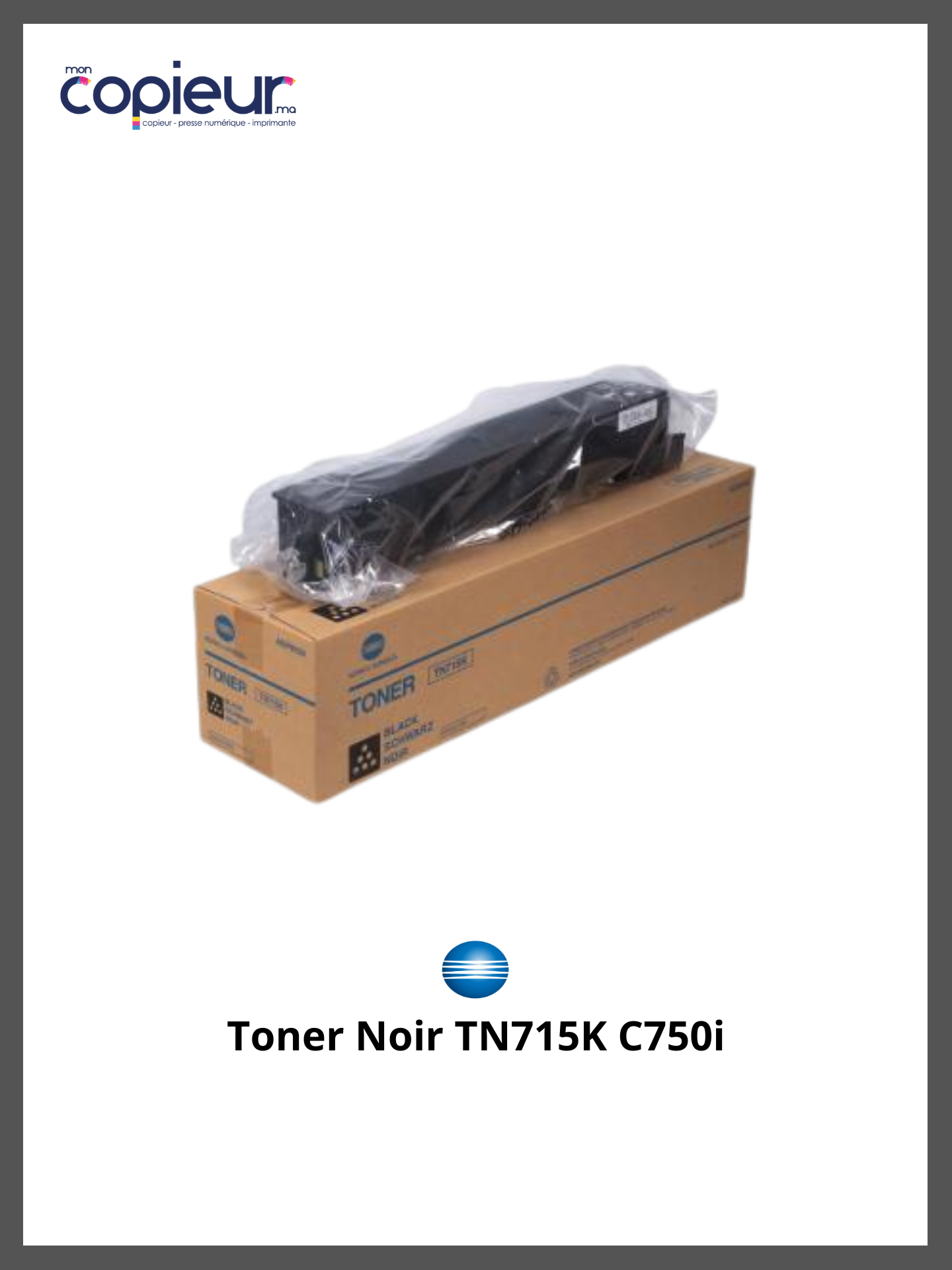 TN715K-5.png Toner Noir TN715K C650i C750i – Image 1